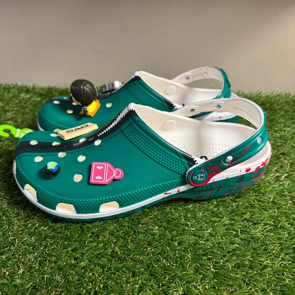 Crocs x Squid Game Classic Clog Sandals Shoes Men / Women 210224-90H NEW - Picture 2 of 11